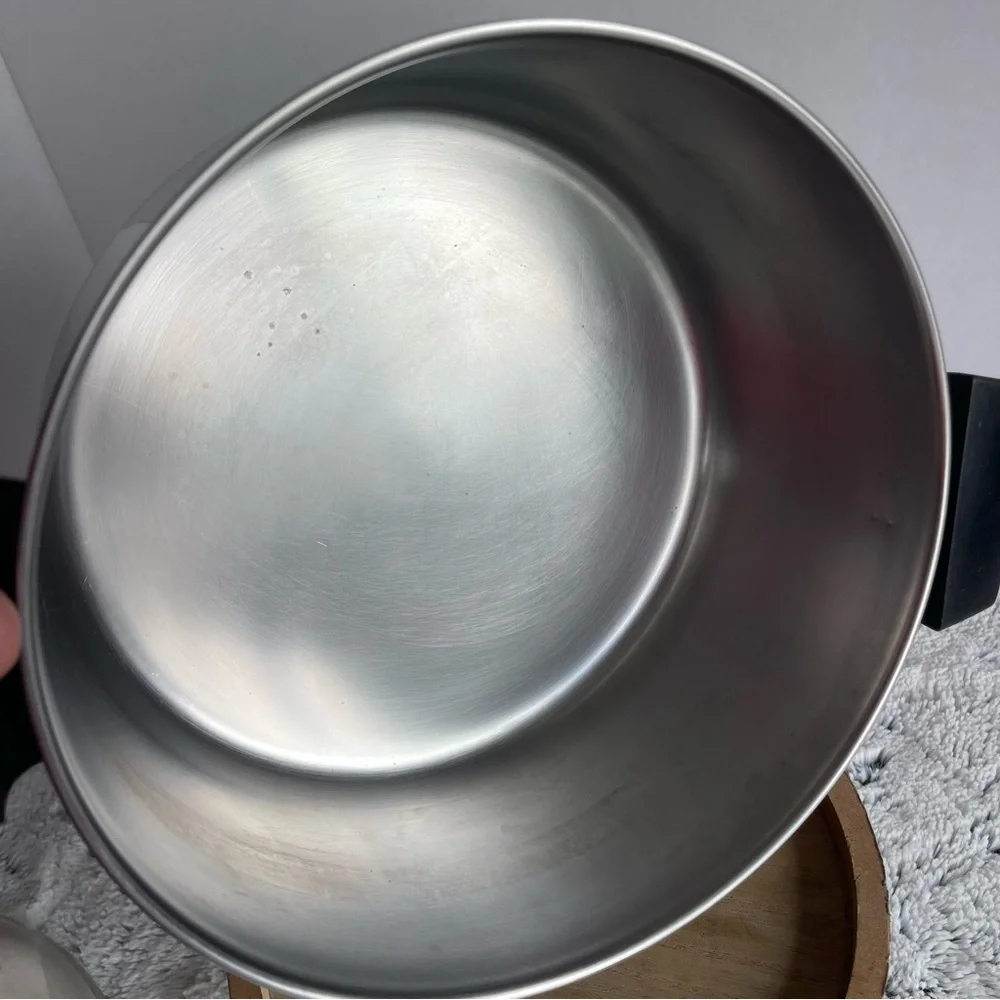 Vintage REVERE WARE Copper Clad 4 1/2 Qt Dutch Pot